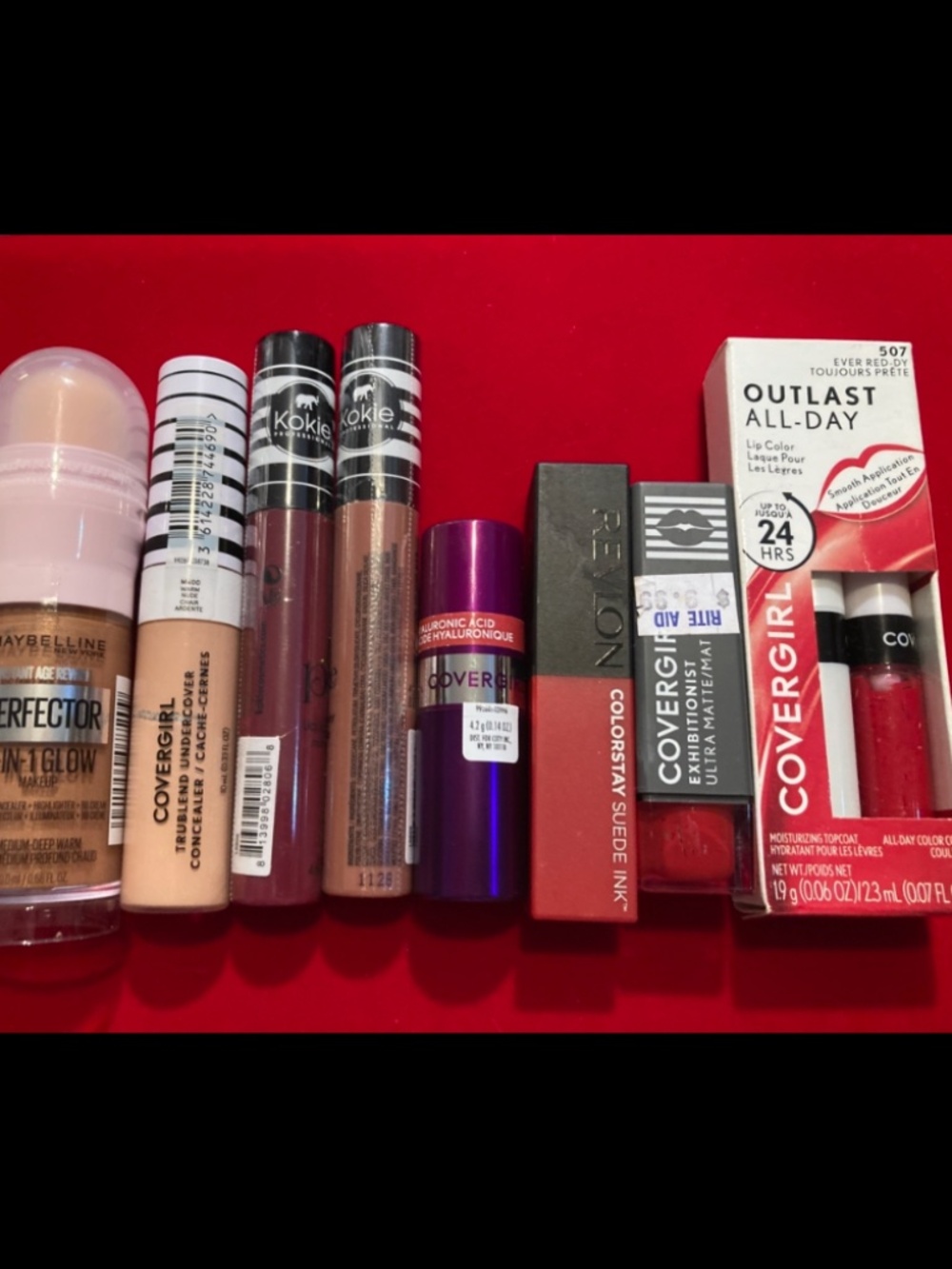 Make up lot, Artists, NEW CoverGirl + Maybelline Makeup Bundle Lot - 8 pcs